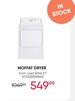 Meubles RD Moffat Dryer offer
