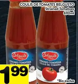 Supermarché PA COULIS DE TOMATES BELGUSTO | Strained Tomatoes offer