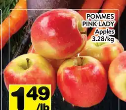 Supermarché PA POMMES PINK LADY | Apples offer