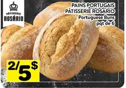 Supermarché PA PAINS PORTUGAIS PÂTISSERIE ROSARIO | Portuguese Buns offer