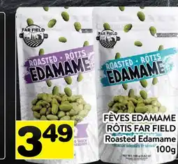Supermarché PA FÈVES EDAMAME RÔTIS FAR FIELD | Roasted Edamame offer