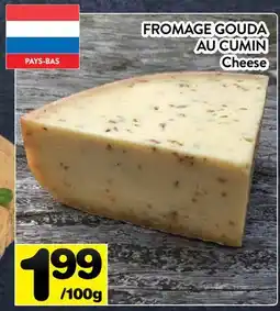 Supermarché PA FROMAGE GOUDA AU CUMIN | Cheese offer