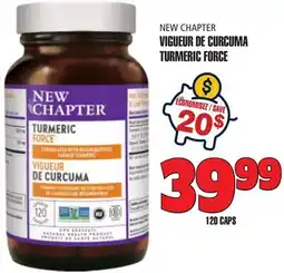 Marches Tau VIGUEUR DE CURCUMA NEW CHAPTER offer