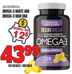 Marches Tau OMEGA-3 HAUTE ADH AQUAOMEGA offer