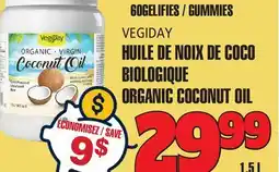 Marches Tau HUILE DE NOIX DE COCO BIOLOGIQUE VEGIDAY offer