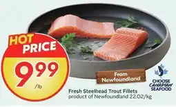 Sobeys Fresh Steelhead Trout Fillets offer