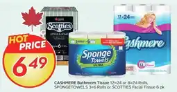Sobeys Cashmere bathroom tissue offer