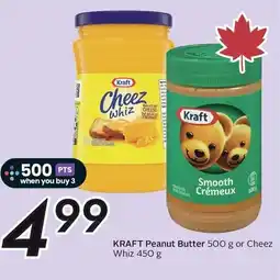 Sobeys Kraft peanut butter or cheez whiz offer