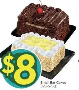 Sobeys Small bar cakes offer