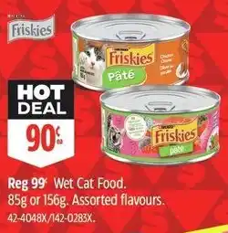 Canadian Tire Wet Cat Food offer