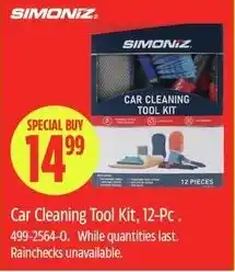 Canadian Tire Simoniz car cleaning tool kit offer