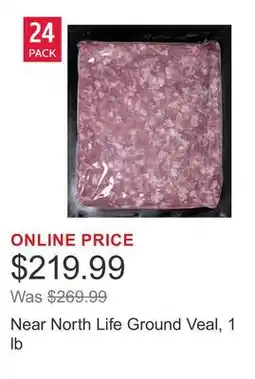 Costco Near North Life Ground Veal, 1 lb offer