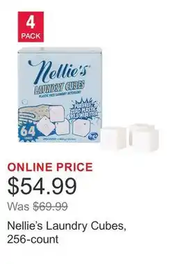 Costco Nellie's Laundry Cubes, 256-count offer