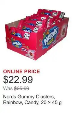 Costco Nerds Gummy Clusters, Rainbow, Candy, 20 × offer