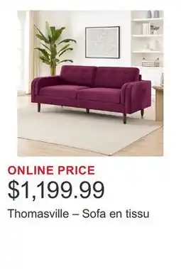 Costco Thomasville – Sofa en tissu offer