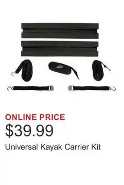 Costco Universal Kayak Carrier Kit offer