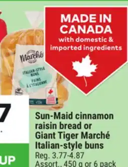 Giant Tiger Giant Tiger Marché Italian-style buns offer