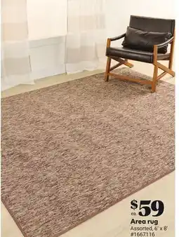 Giant Tiger Area rug offer