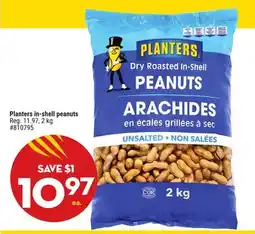 Giant Tiger Planters in-shell peanuts offer