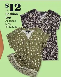 Giant Tiger Fashion top offer