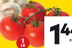 Giant Tiger 1 lb tomatoes on the vine offer