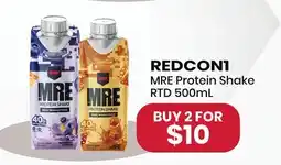Healthy Planet REDCON1 MRE Protein Shake RTD offer