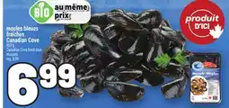 Metro MOULES BLEUES FRAÎCHES CANADIAN COVE| CANADIAN COVE FRESH BLUE MUSSELS offer