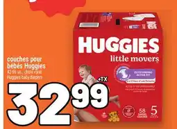 Metro COUCHES POUR BÉBÉS HUGGIES | HUGGIES BABY DIAPERS offer
