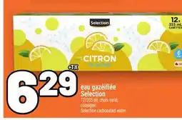 Metro EAU GAZÉIFIÉE SELECTION | SELECTION CARBONATED WATER offer