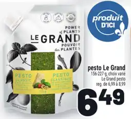 Metro PESTO LE GRAND | LE GRAND PESTO offer