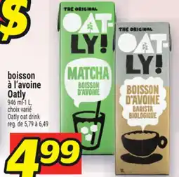 Metro BOISSON À L'AVOINE OATLY | OATLY OAT DRINK offer