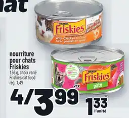Metro NOURRITURE POUR CHATS FRISKIES | FRISKIES CAT FOOD offer