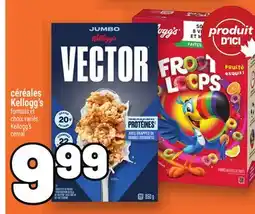 Metro CÉRÉALES KELLOGG'S | KELLOGG'S CEREAL offer