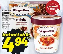 Metro FRIANDISES GLACÉES HÄAGEN-DAZS | HÄAGEN-DAZS FROZEN TREATS offer