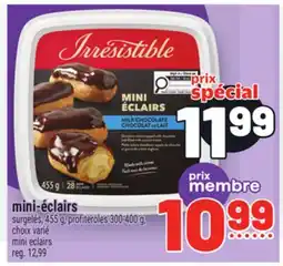 Metro MINI-ÉCLAIRS IRRESISTIBLES | IRRESISTIBLES MINI ECLAIRS offer