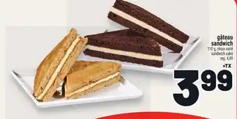 Metro GÂTEAU SANDWICH | SANDWICH CAKE offer