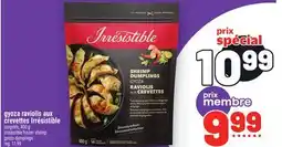 Metro GYOZA RAVIOLIS AUX CREVETTES IRRÉSISTIBLE | IRRÉSISTIBLE FROZEN SHRIMP GYOZA DUMPLINGS offer