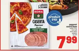 Metro PEPPERONI CASERTA ROMA | ROMA CASERTA PEPPERONI offer