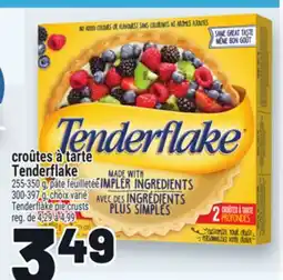 Metro CROÛTES À TARTE TENDERFLAKE | TENDERFLAKE PIE CRUSTS offer