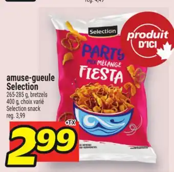 Metro AMUSE‑GUEULE SELECTION | SELECTION SNACK offer
