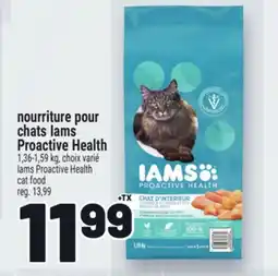 Metro NOURRITURE POUR CHATS IAMS PROACTIVE HEALTH | IAMS PROACTIVE HEALTH CAT FOOD offer
