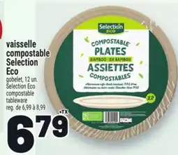Metro VAISSELLE COMPOSTABLE SELECTION ECO | SELECTION ECO COMPOSTABLE TABLEWARE offer