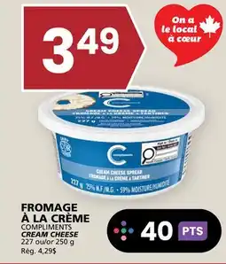 Rachelle-Bery Grocery COMPLIMENTS CREAM CHEESE offer
