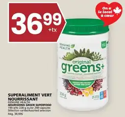 Rachelle-Bery Grocery GENUINE HEALTH NOURISHING GREEN SUPERFOOD offer