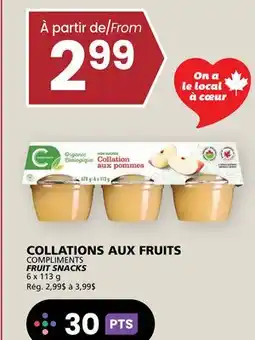 Rachelle-Bery Grocery COMPLIMENTS FRUIT SNACKS offer