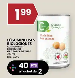 Rachelle-Bery Grocery COMPLIMENTS BIOLOGIQUE ORGANIC LEGUMES offer