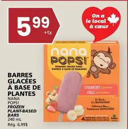 Rachelle-Bery Grocery NANA POPS! FROZEN PLANT-BASED BARS offer
