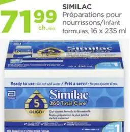 Proxim SIMILAC Infant formulas offer