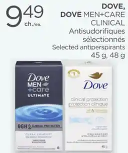 Proxim DOVE Selected antiperspirants offer