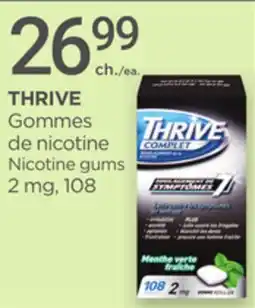 Proxim THRIVE Nicotine gums offer